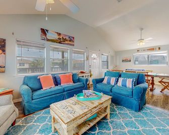 PC635 Close to Beach and Restaurants, Cart Access - Port Aransas - Vardagsrum