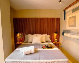 Stylish Studio Downtown with Pool Jacuzzi Gym and Parking - Sayulita - Bedroom