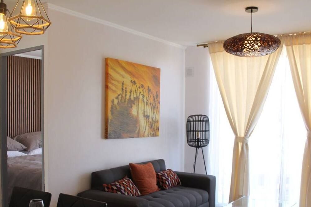 Disegni 08 - Departamento 2 habitaciones Copiapó Avenida Diego de Almagro - كوبيابو - غرفة معيشة