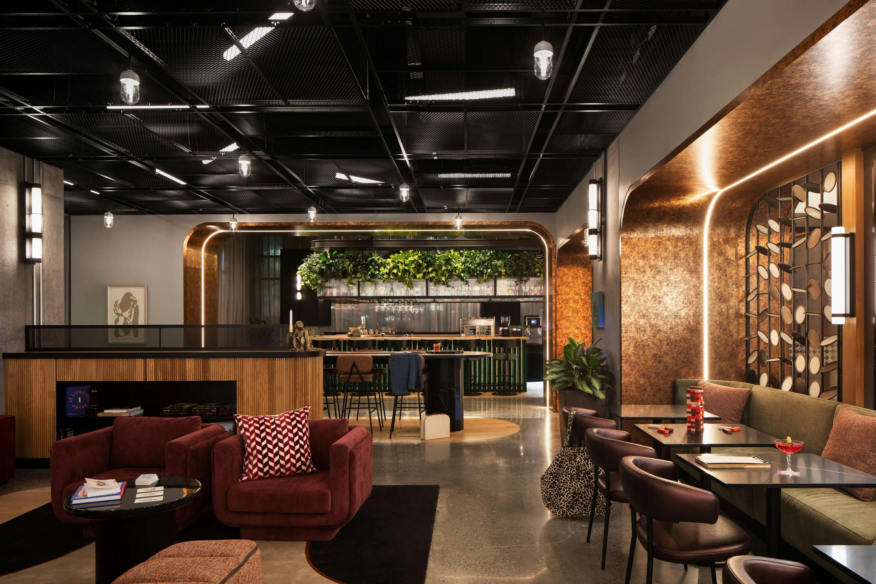 Moxy Montreal Downtown - מונטריאול - מסעדה