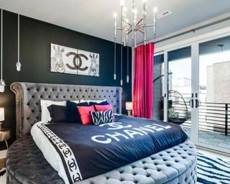 Music Fame House Gulch 4 Patios and View Karaoke - Nashville - Bedroom