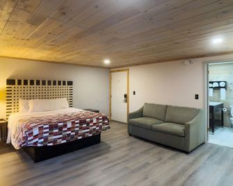 Tennessee Mountain Lodge Riverside By OYO - Pigeon Forge - Yatak Odası