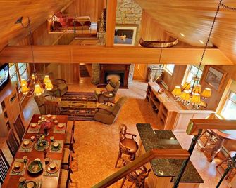 Stonewood Lodge: A Stunning Stone Luxury Mountain Home For Nature Lovers!!! - Somerset - Restaurant