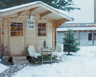 Jägerhof Serviced Apartements - Zermatt - Patio