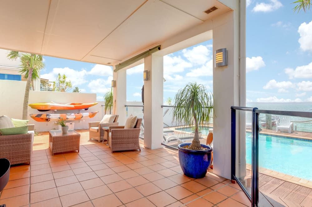 Moreton Bay Beach Lodge - Cleveland - Balkon