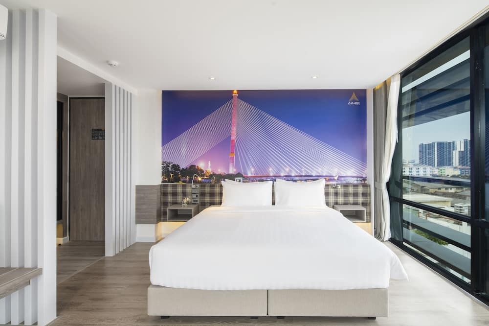 أمارين هوتل راما 8 - بانكوك - غرفة نوم