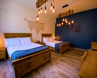 Hotel Boutique Rancho San Juan Teotihuacan - Teotihuacán de Arista - Schlafzimmer