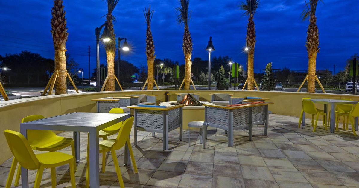 Home2 Suites by Hilton Orlando at FLAMINGO CROSSINGS from 85. Bay Lake