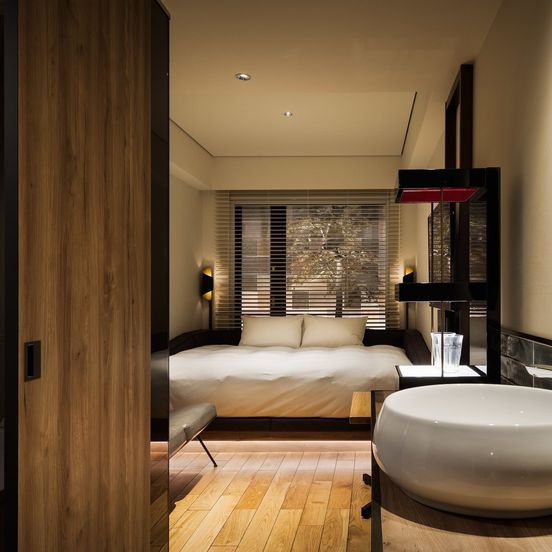 Living room view of Kyoto Granbell Hotel