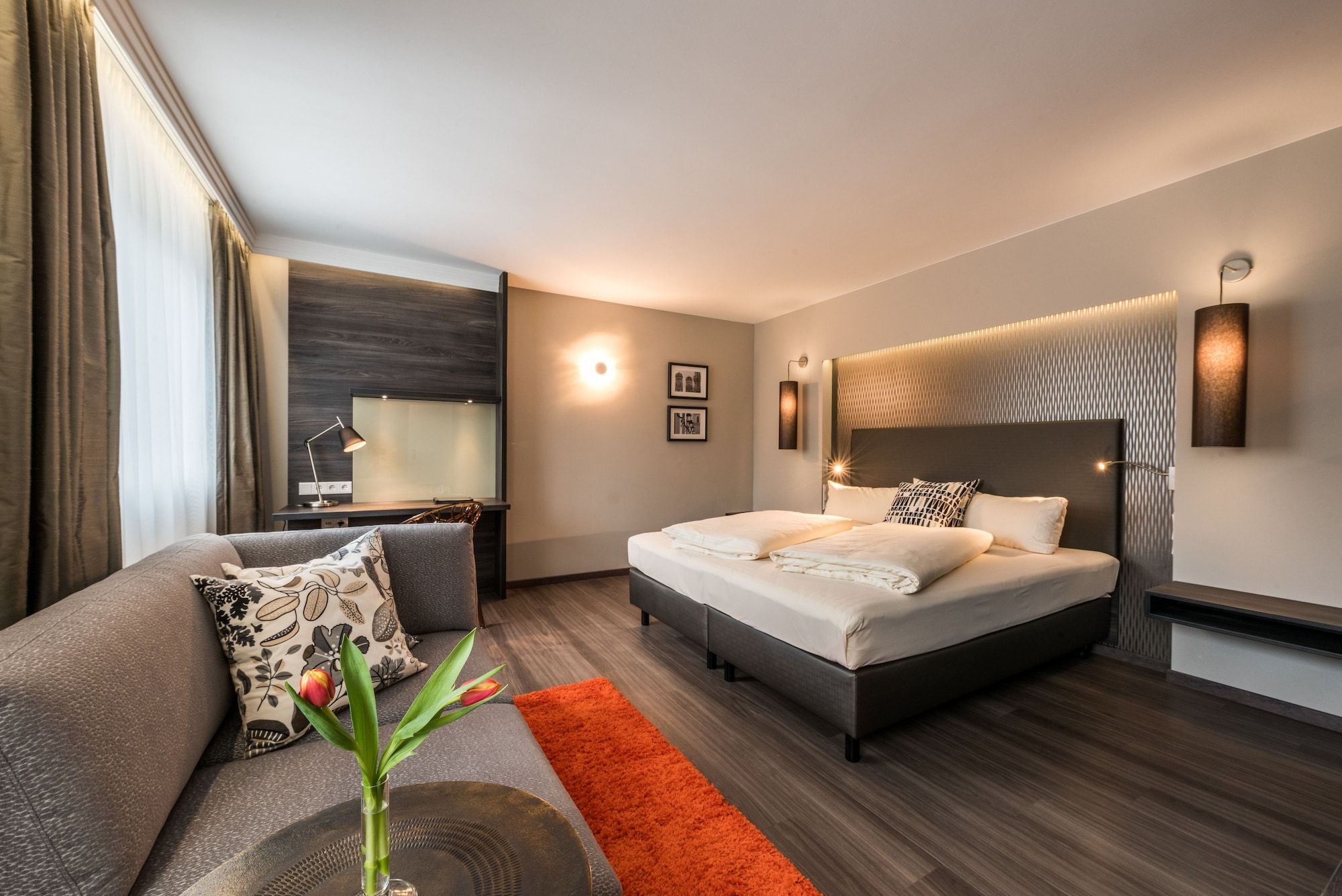 Hotel Säntis - München - Slaapkamer