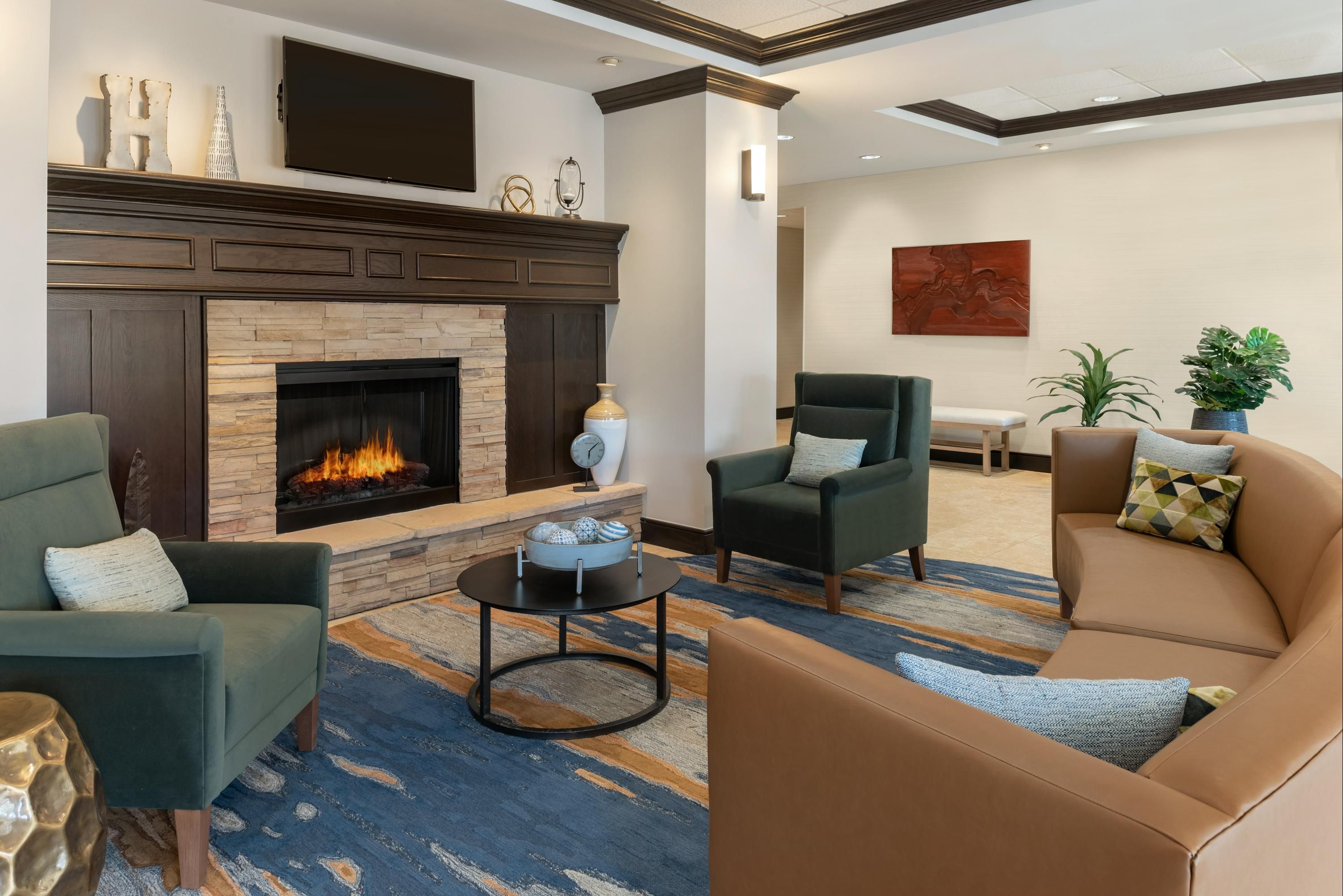 Homewood Suites by Hilton Fort Wayne - פורט ווין - טרקלין