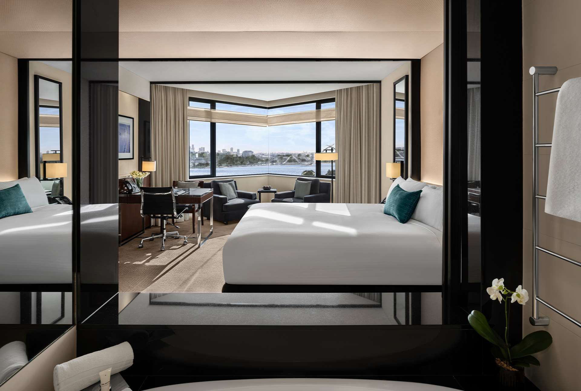 Crown Metropol Perth - פרת' - חדר שינה
