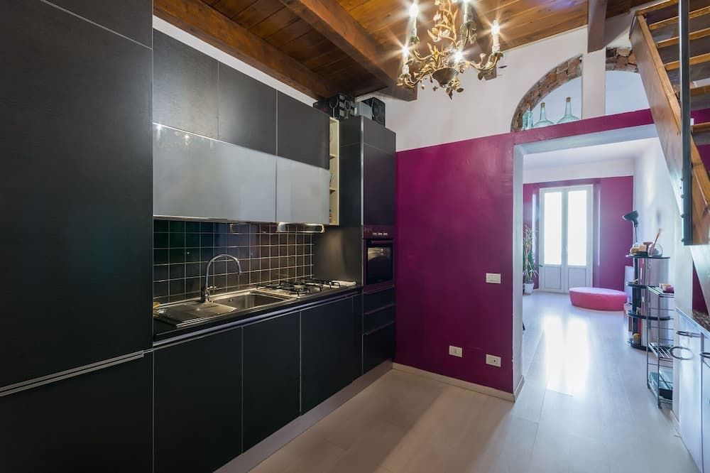 نافيجلي 7 أبارتمنت - ميلان - مطبخ