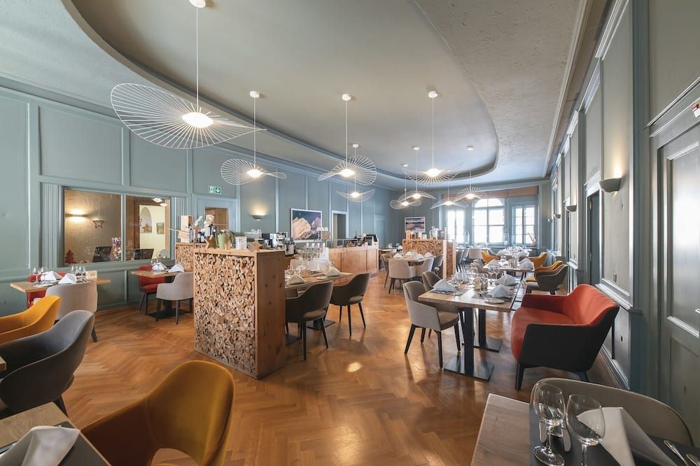 Hotel Rosatsch - פונטרסינה - מסעדה