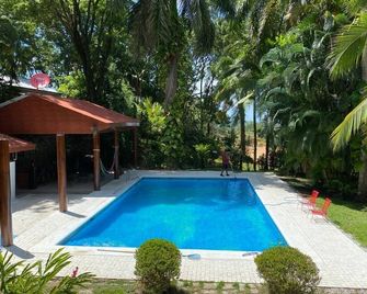 4 acre private Estate, pool, jacuzzi, lush gardens overlooking the Caribbean! - Omoa - Piscina