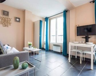 Cmg - Résidence Edouard Vaillant - Pantin - Ruang tamu