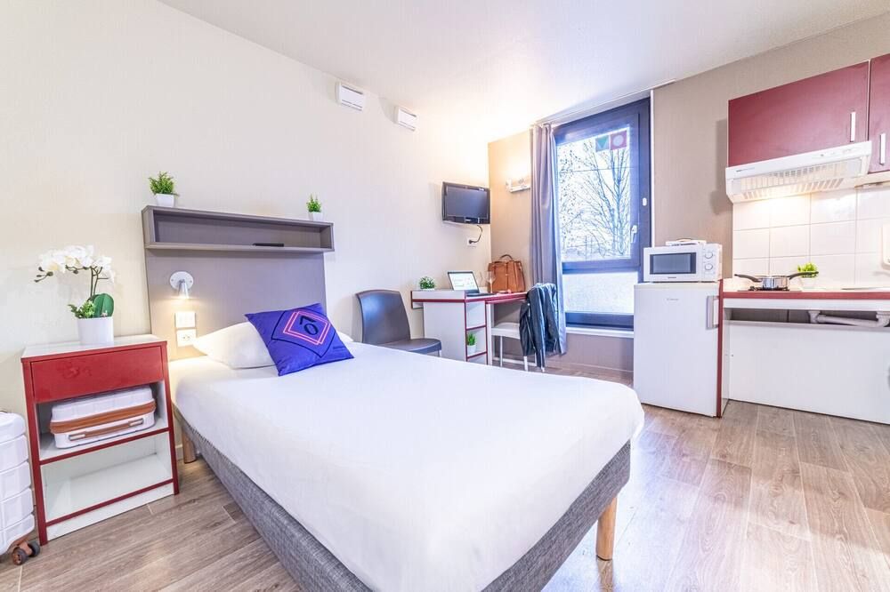 مونتيمبو أبارتهوتل ستراسبورغ غير - ستراسبورغ - غرفة نوم