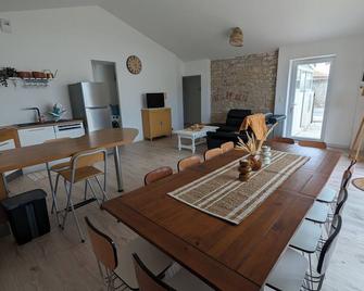 House - 10 minutes walk from the sea - 10 people with Spa - Jard-sur-Mer - Salle à manger