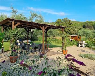 Sea ​​& Olive trees - Quercianella - Patio