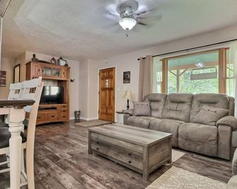 Deadwood Home Next to Creek and Mickelson Trail - Deadwood - Living room