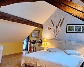 Traînefeuilles - Chambres d'hôtes proche Zoo de Beauval - Thenay - Ložnice