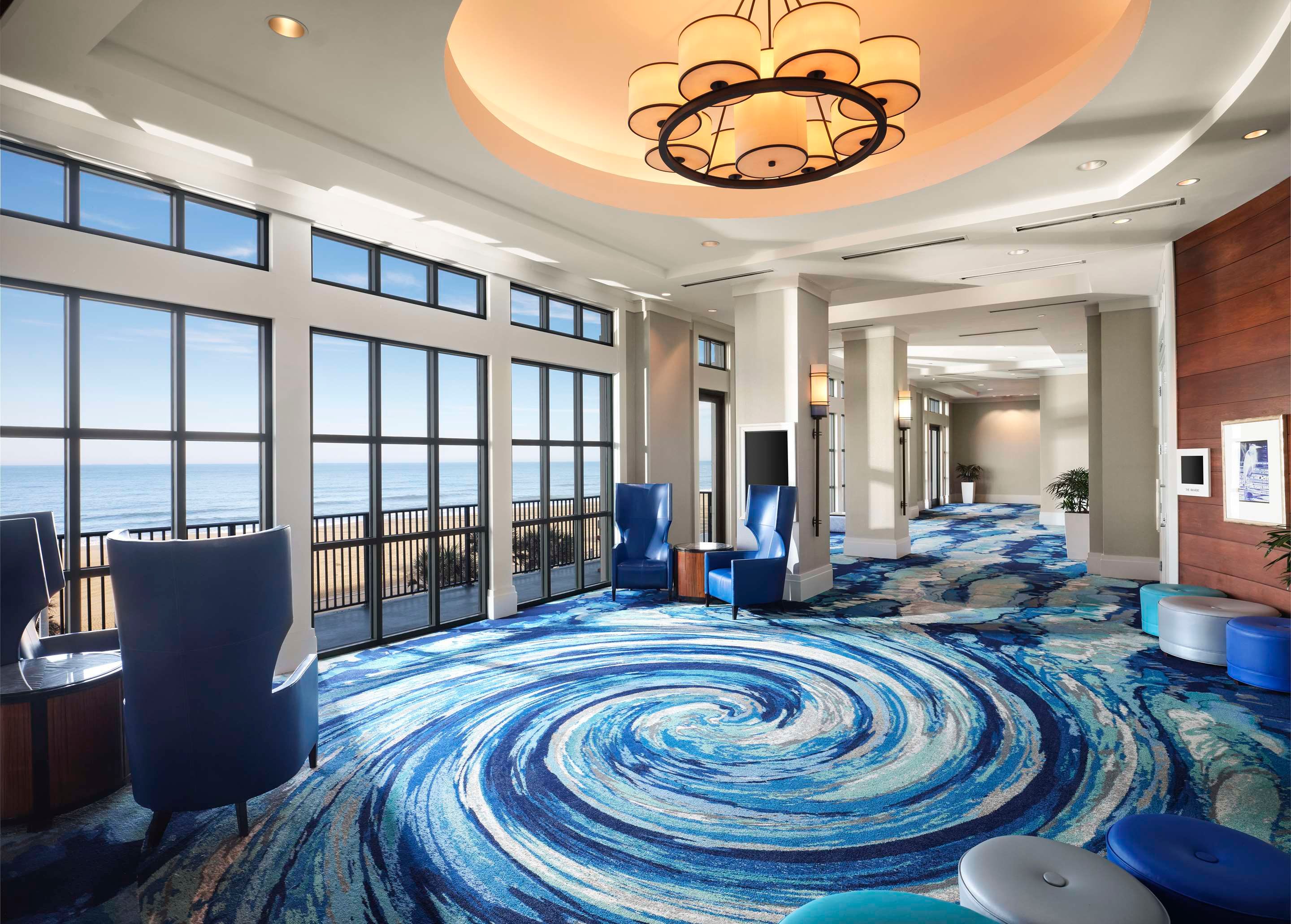 Conference room view of Hilton Virginia Beach Oceanfront