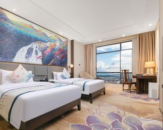 Jindu Longhe Hotel - Jiujiang - Bedroom