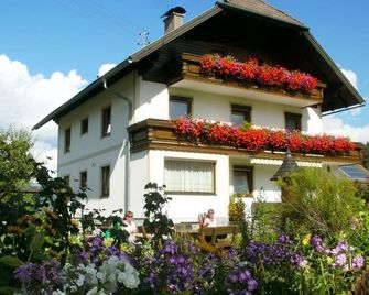 Santner, guest house - double room with shower, WC - Unternberg - Building