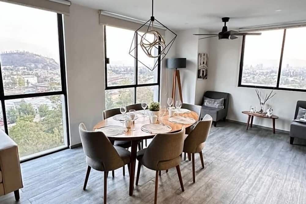 Apartment with exclusive access to shopping center - مكسيكو ستي - غرفة طعام
