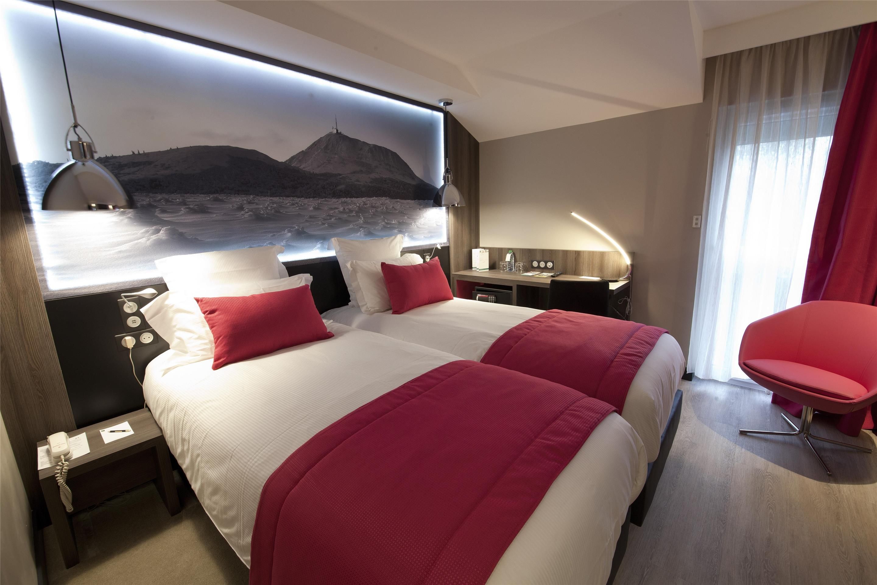 أوتل لو كينيدي، كليرمونت فيراند، ذا أوريجينالز ريلي - كليرمون- فيران - غرفة نوم