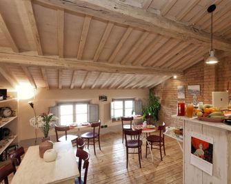 B&B Le Scalette di Piazza - Montalcino - Restaurante