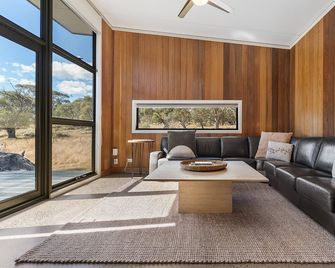 Ecocrackenback 8- Sustainable chalet close to the slopes - Crackenback - Salon