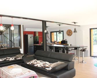 Town Ax, Grande Maison Neuve, luxury grand ideal accommodation for a family - Ax-Les-Thermes - Living room
