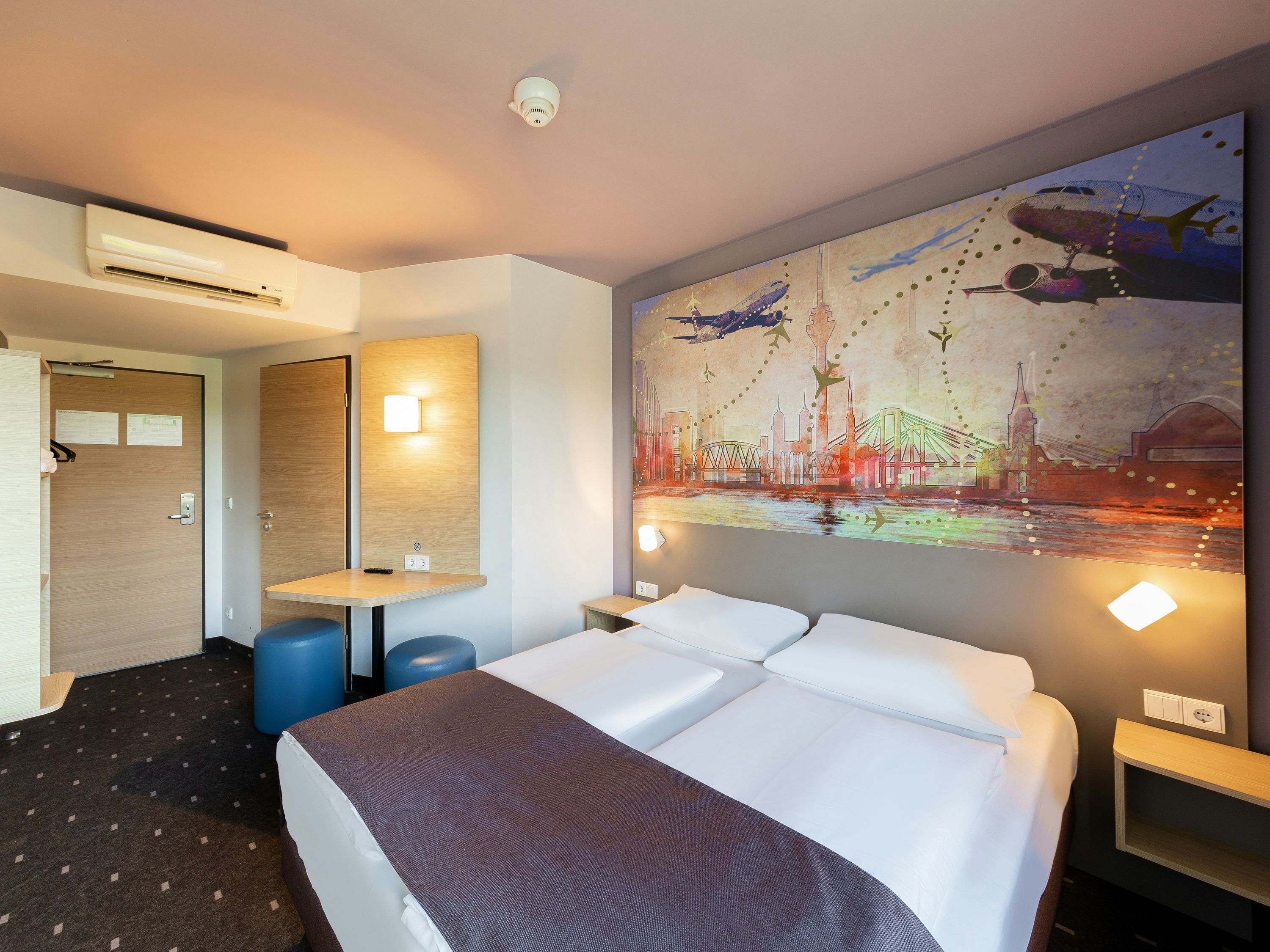 B&B Hotel Düsseldorf-Airport - דיסלדורף - חדר שינה