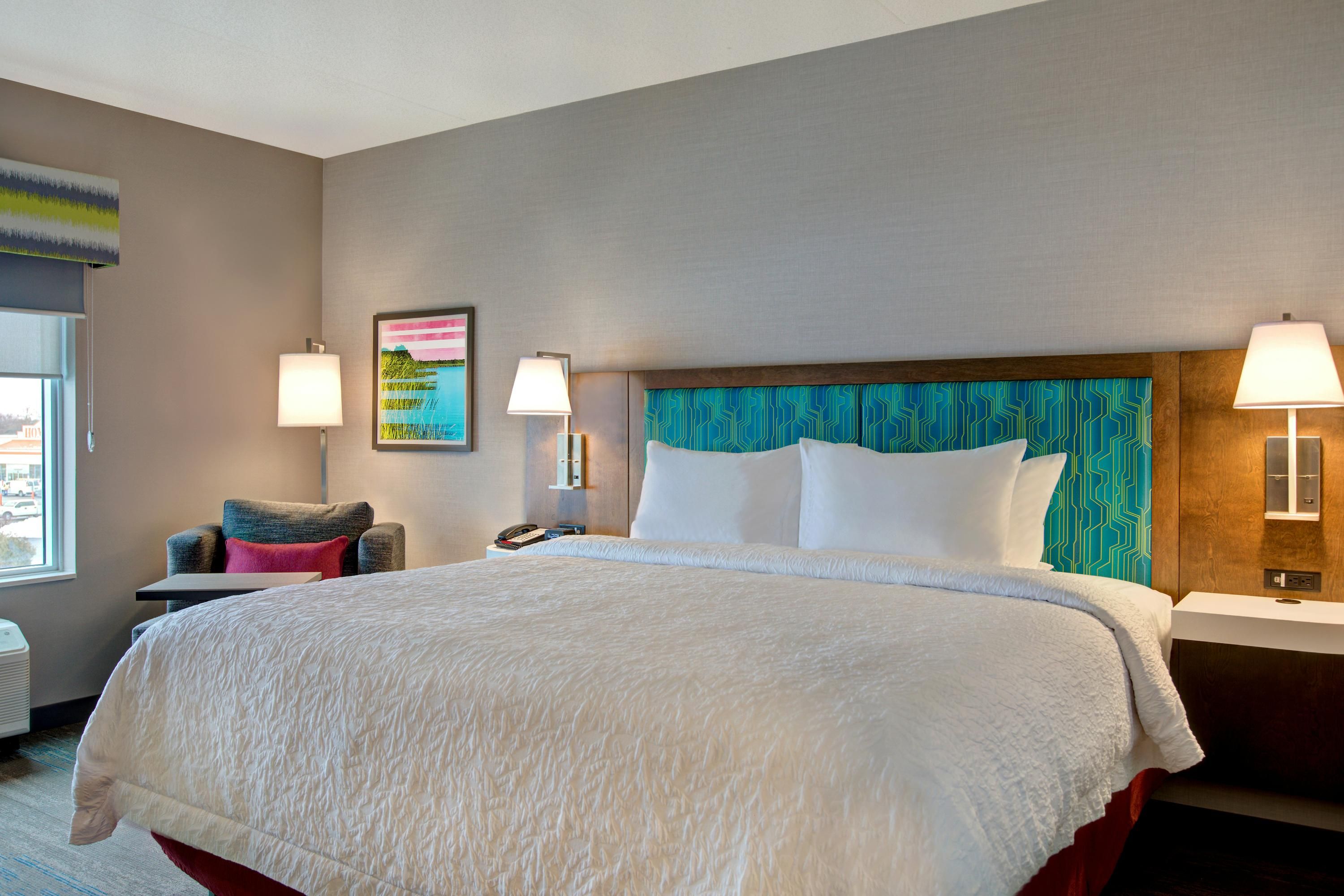 Hampton Inn by Hilton Brockville, ON - Brockville - Bedroom