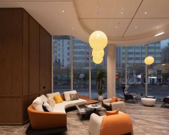 Bochen Ruizhi Designer Hotel (Jieyang Rongcheng Jianyang Road Branch) - Jieyang - Lounge