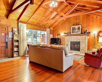 Irish Mist ~ Family Home, Gas Fireplace, Year-round Dock, Dog-Friendly! - Guerneville - Living room