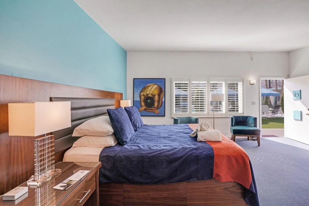 Century Palm Springs - بالم سبرينغس - غرفة نوم