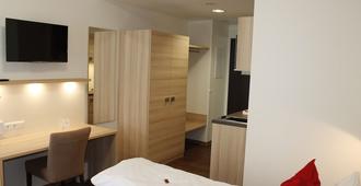 Prime 20 Serviced Apartments - Frankfurt - Yatak Odası