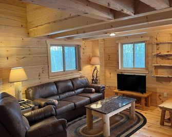 Linxville log cabin - Eastman - Living room