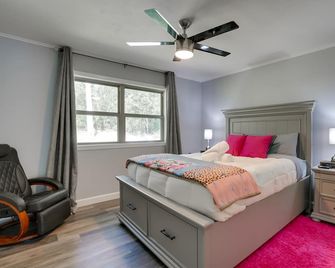 Lakefront Retreat in Jefferson w/ Screened Porch! - Jefferson - Bedroom
