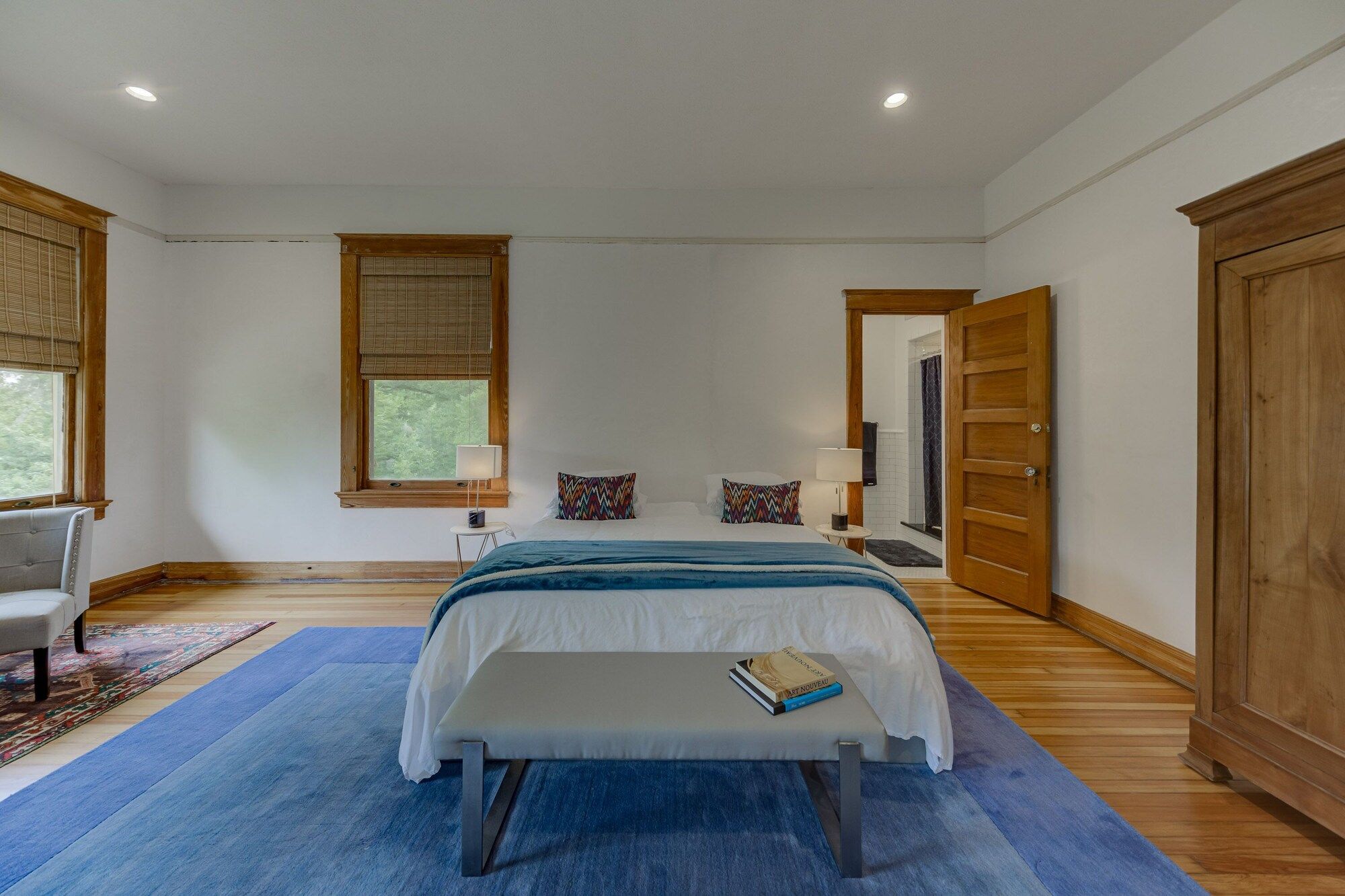 Bedroom view of Oak Hall Bnb