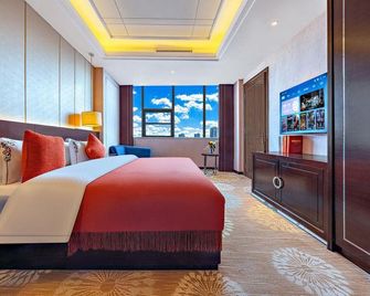 San Jiang International Hotel - Huangshi - Bedroom