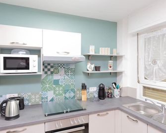 Apartment F2 Near Station and Center Pompidou in Metz - Metz - Küche