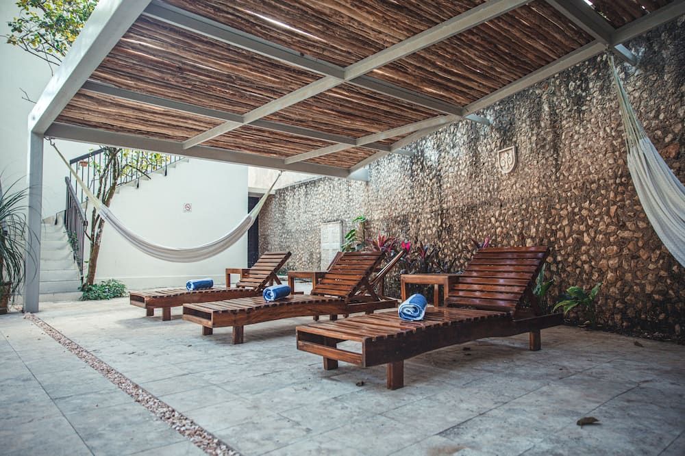 Casa Valladolid Boutique Hotel - ויאדוליד - פטיו