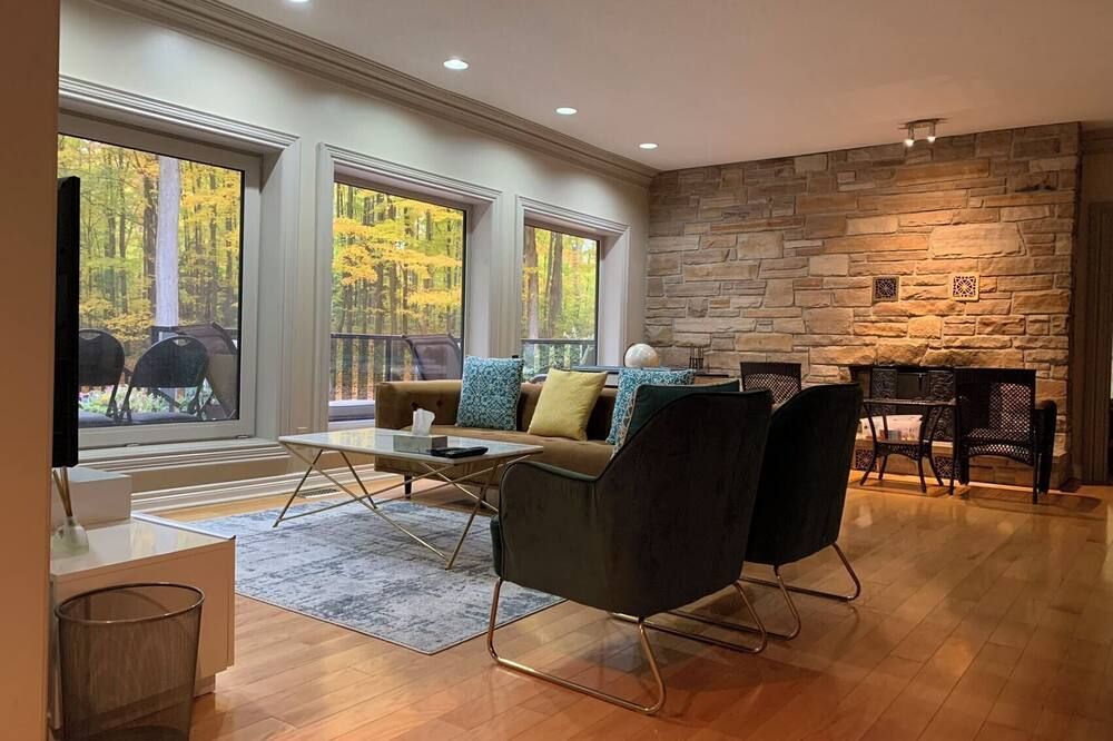 Amazing Luxury Forest Villa - Aurora - Living room