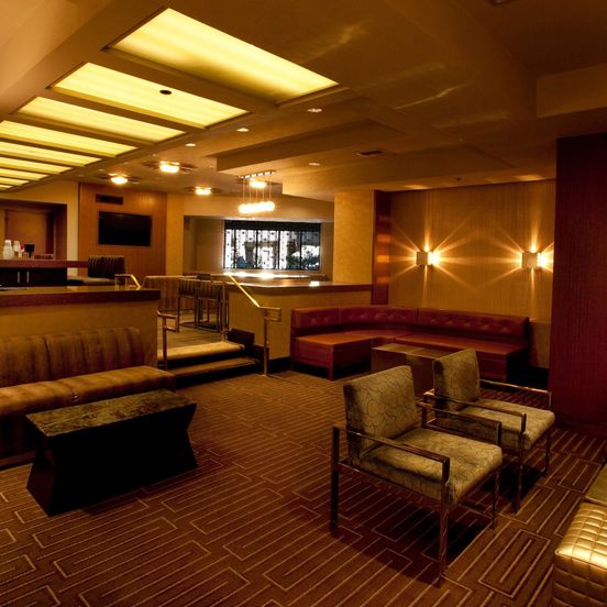 Restaurant view of Hilton Palm Springs