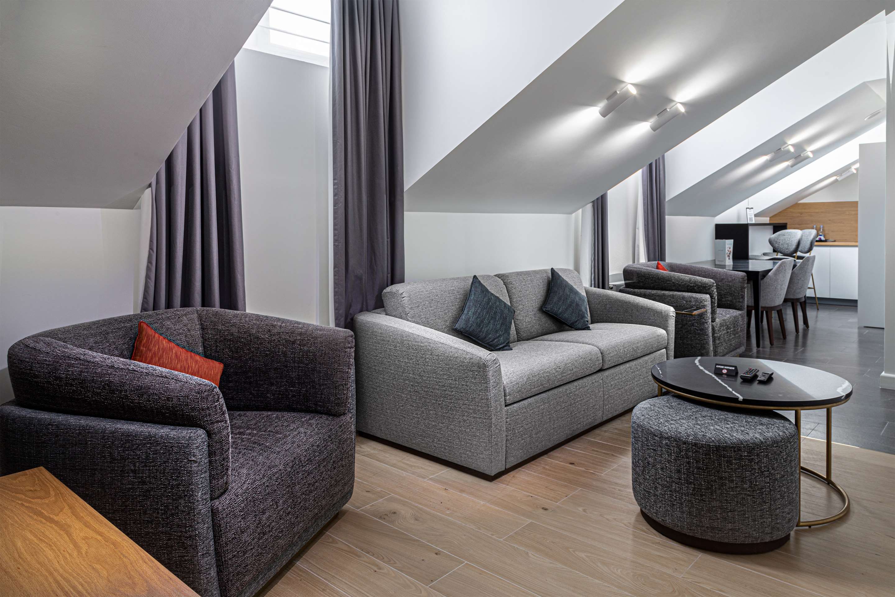 ذا بازيليان مينسك، كوريو كوليكشن باي هيلتون - مينسك - غرفة معيشة