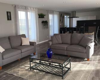 Very nice villa, tastefully decorated, 2000m2 land - Randan - Sala de estar
