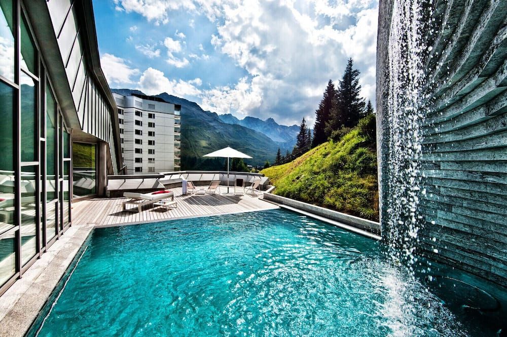 Tschuggen Grand Hotel Arosa - ארוזה - בריכה